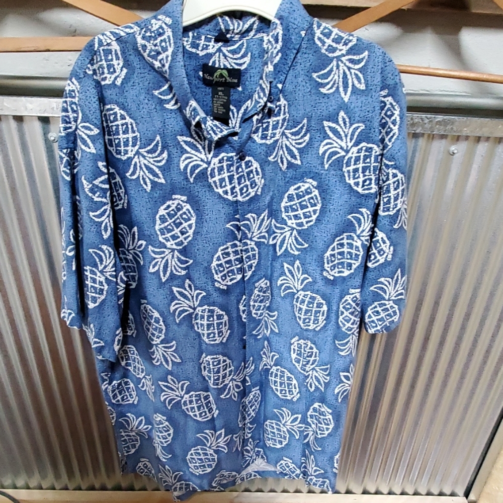 Tropical button up